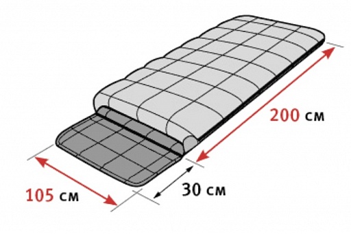 картинка Спальный мешок Mark 25SB от интернет магазина