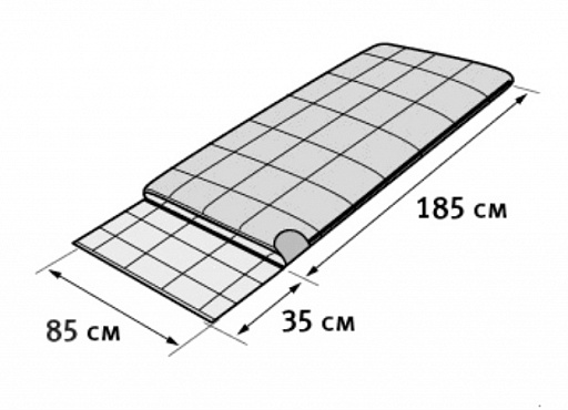 картинка Спальный мешок Mark 23SB от интернет магазина