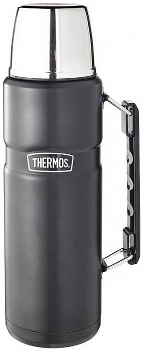 картинка Термос Thermos SK2020-BK Matt Black King 2,0 л от интернет магазина