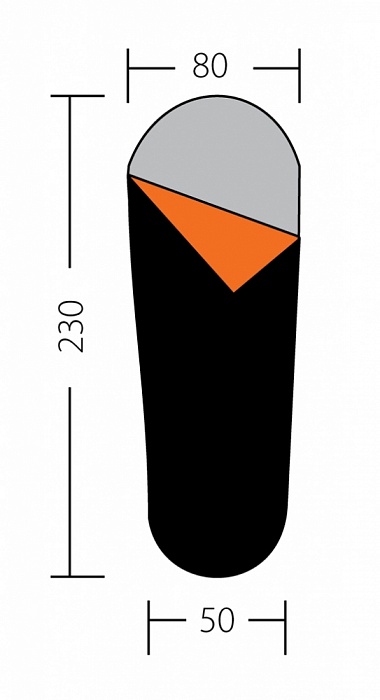 картинка Спальный мешок Nord 3000 от интернет магазина